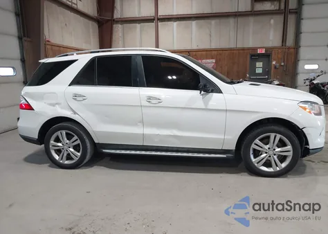 2015 Mercedes-Benz Ml 350 4Matic из США, поврежденный, VIN 4JGDA5HB3FA492815